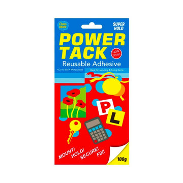 2 Pack x Power Tack Reusable Adhesive - 100g